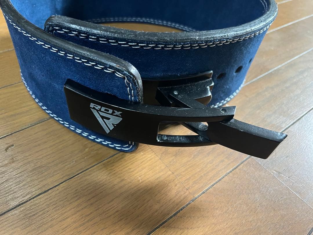 RISE トレーニングパワーベルト ネイビー