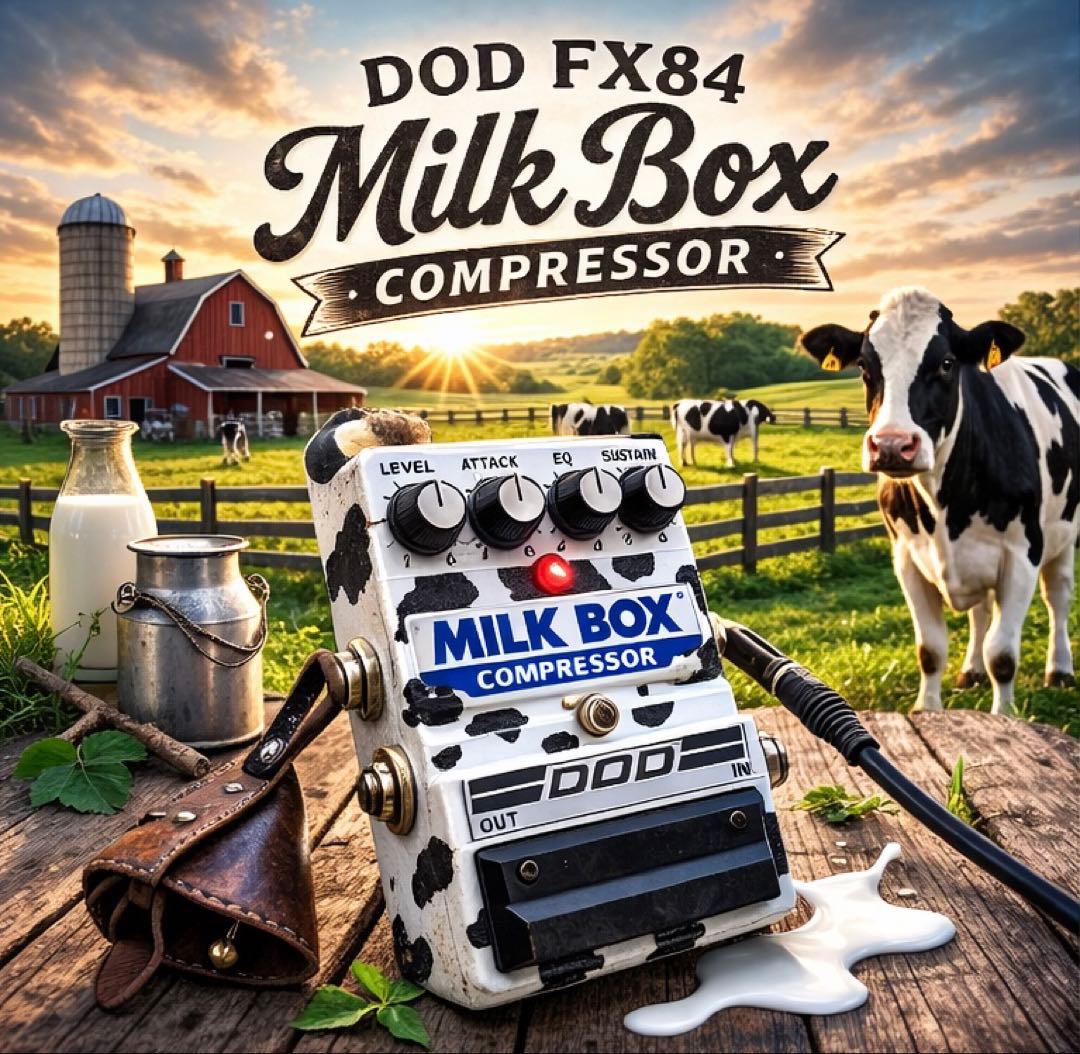 隠れ名機DOD FX84 Milk Box Compressor