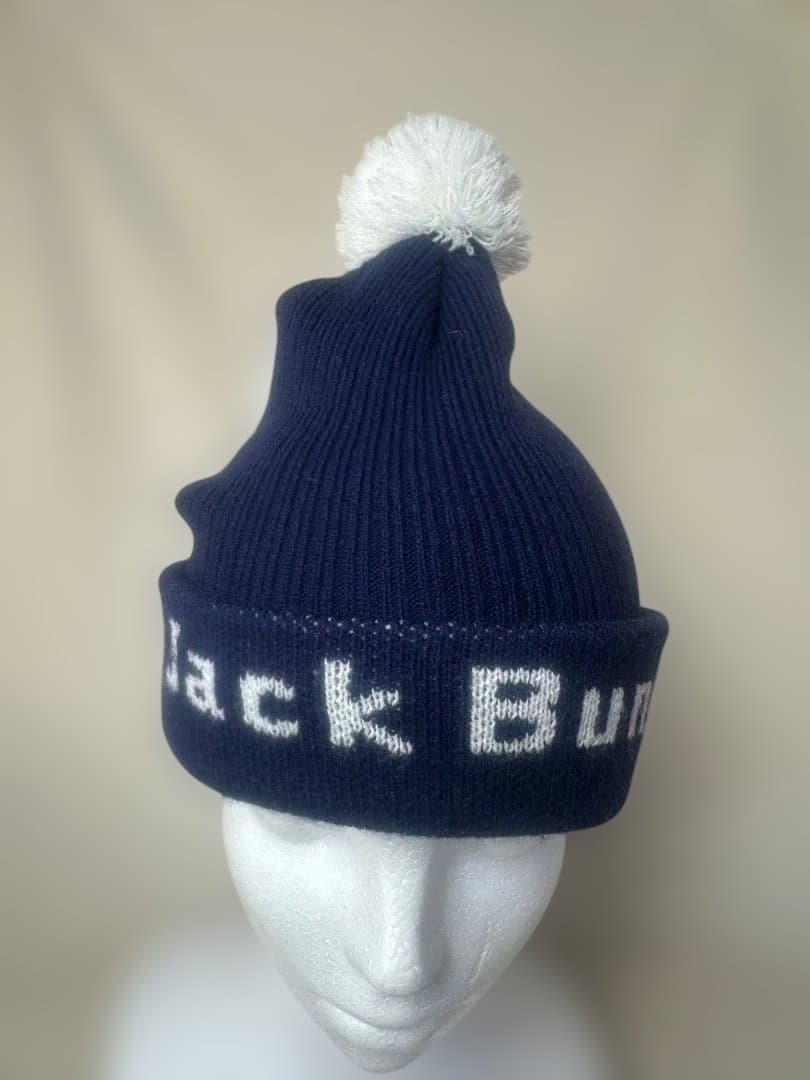 Jack Bunny スヌーピー コラボ　ニット帽 ポンポン付き