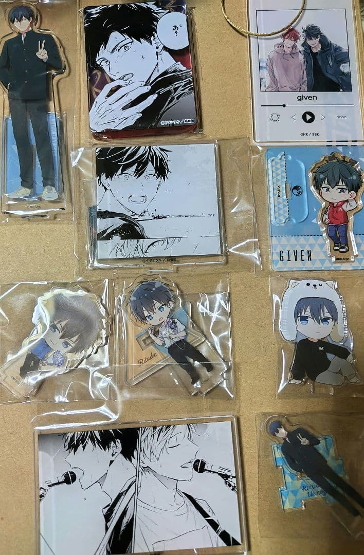 ギヴン 上ノ山立夏 アクリルスタンド グッズ まとめて