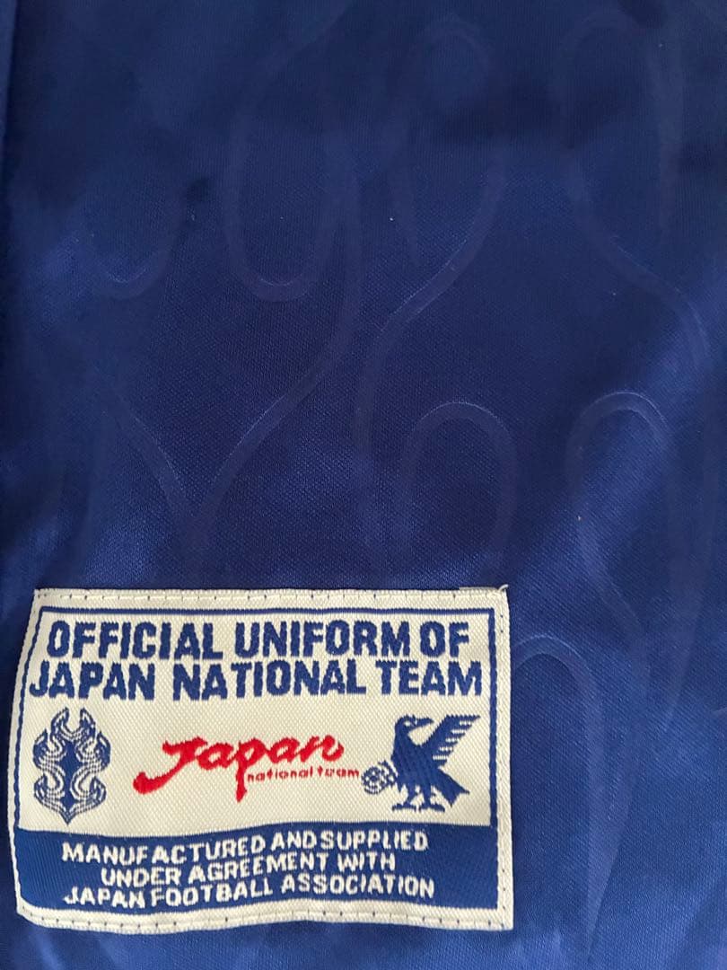 98年ワールドカップモデル　日本代表サッカーシャツ<長袖>