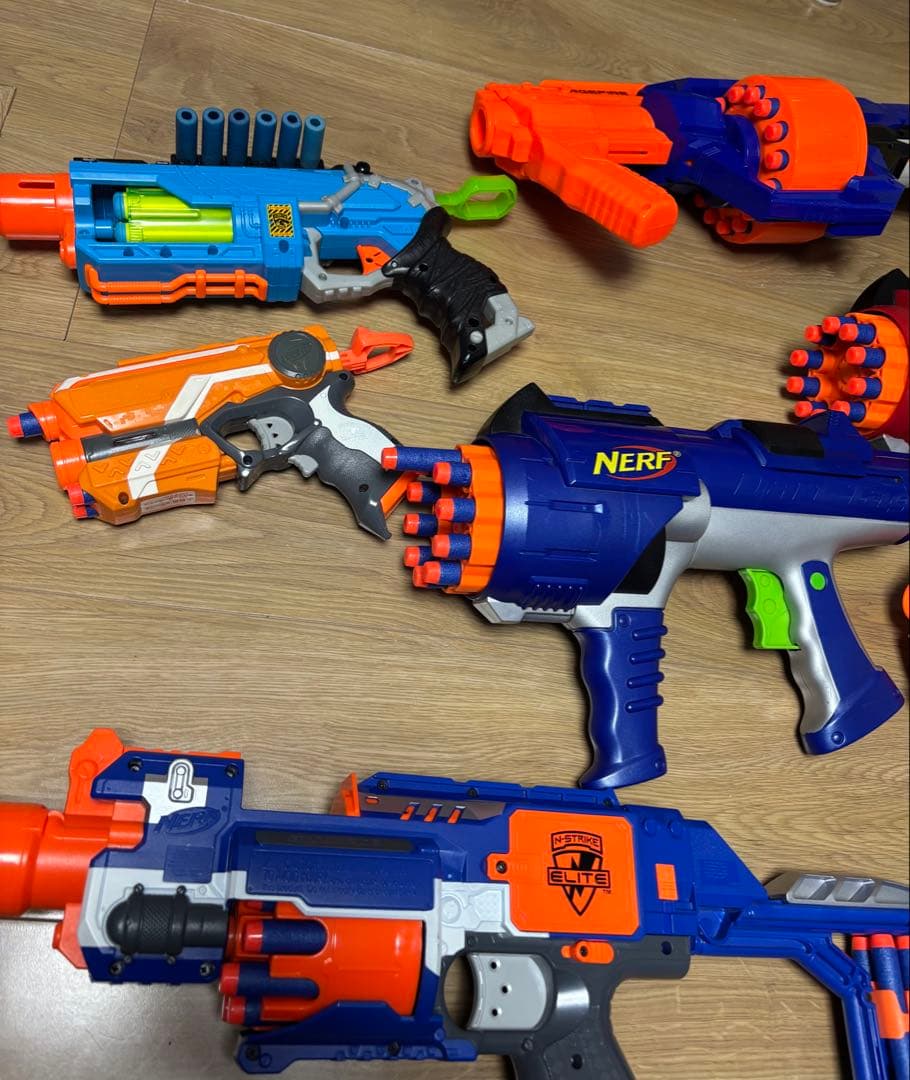 ナーフ銃等7点