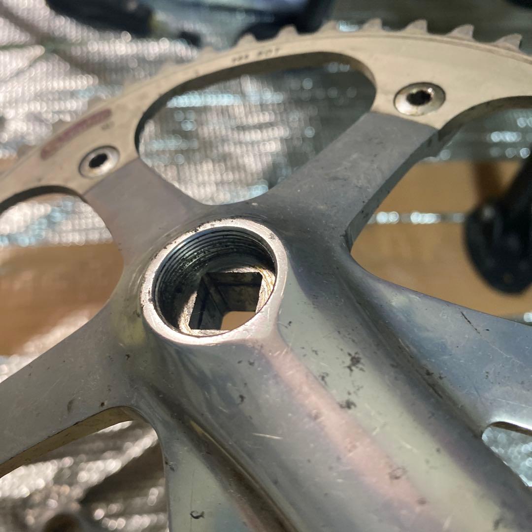 デュラエース fc-7600 167.5mm クランク njs ピスト　競輪