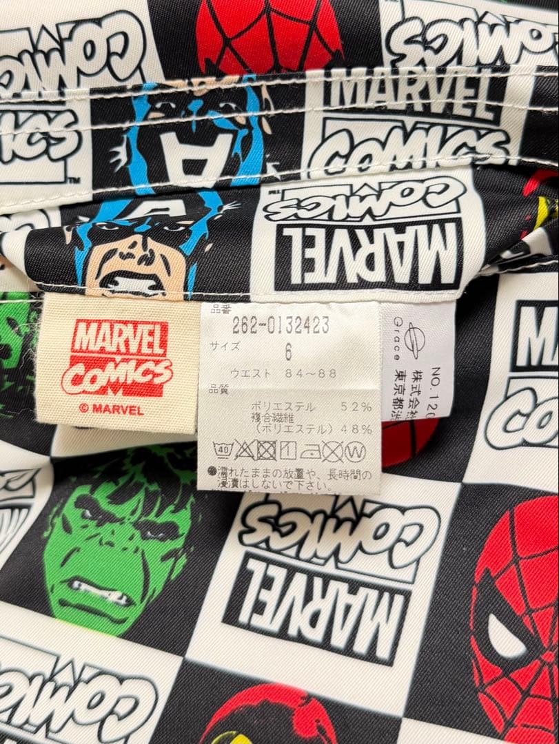Jack Bunny ハーフパンツ MARVELコラボ アメコミ総柄 6