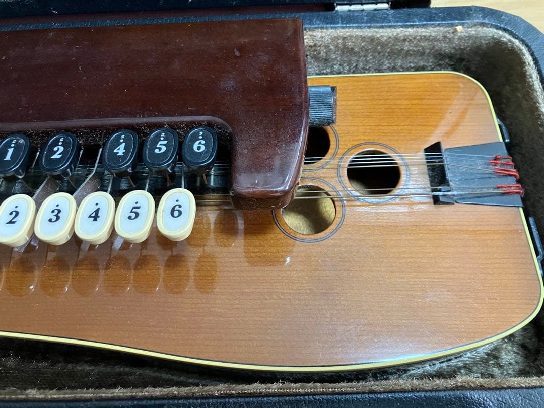 廃盤YAMAHA TH-20ME 大正琴　ハードケース付き