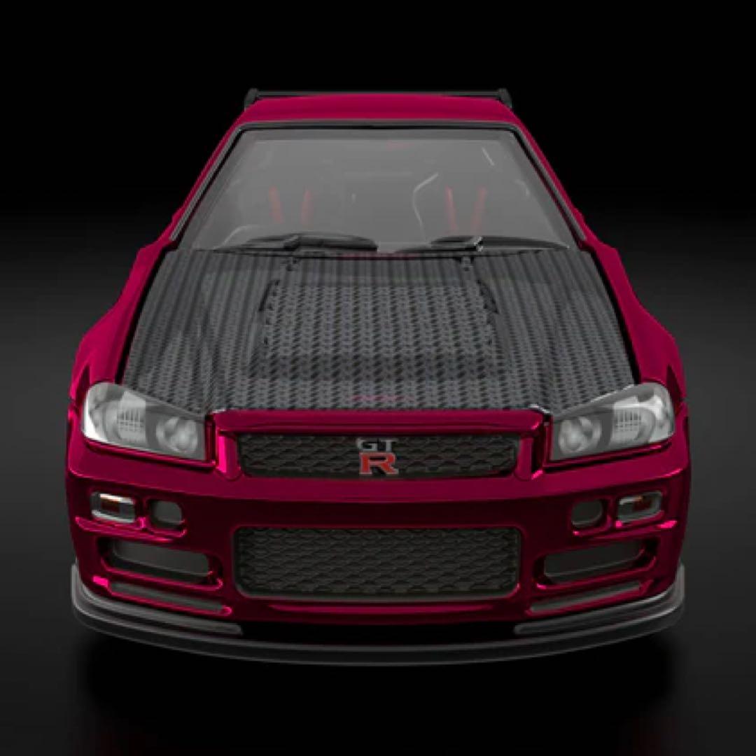 ミニカー Nissan Skyline GT-R BNR34 RLC