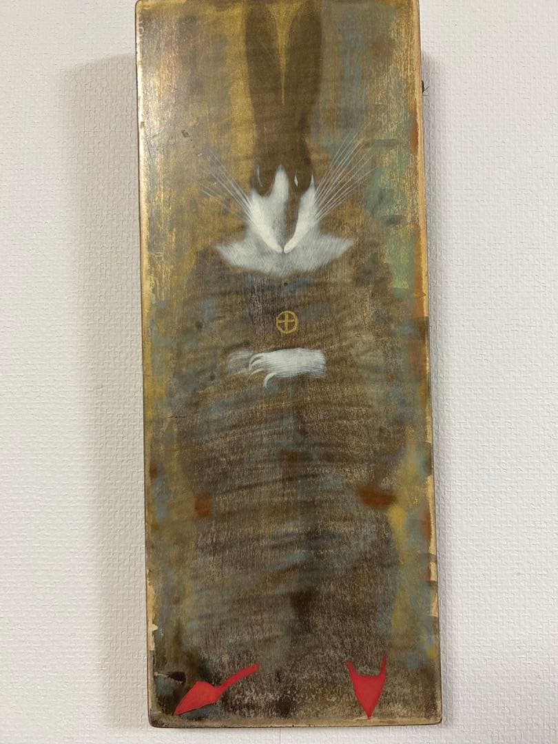 希少　レア　十時孝好　USAGI アクリル画　原画　1986年作　美術品