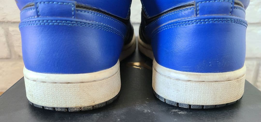 Nike Air Jordan 1 MID 青/黒