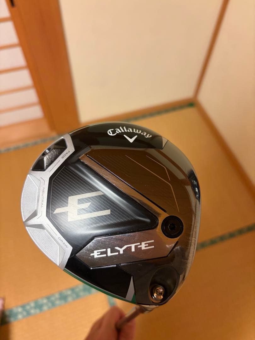 キャロウェイ エリート ドライバー 9.0° ツアーAD CQ-6X カスタム