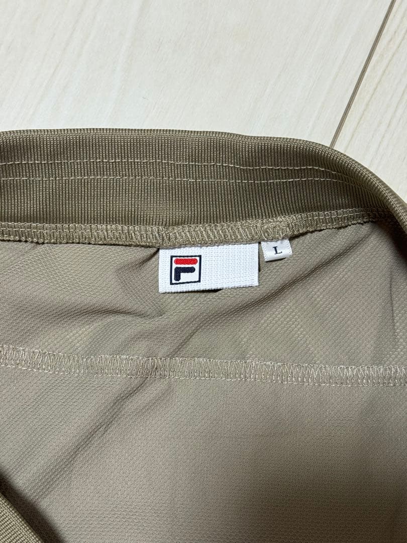 FILA メッシュスカート ベージュFILA 2025SSモデル テニスウェア