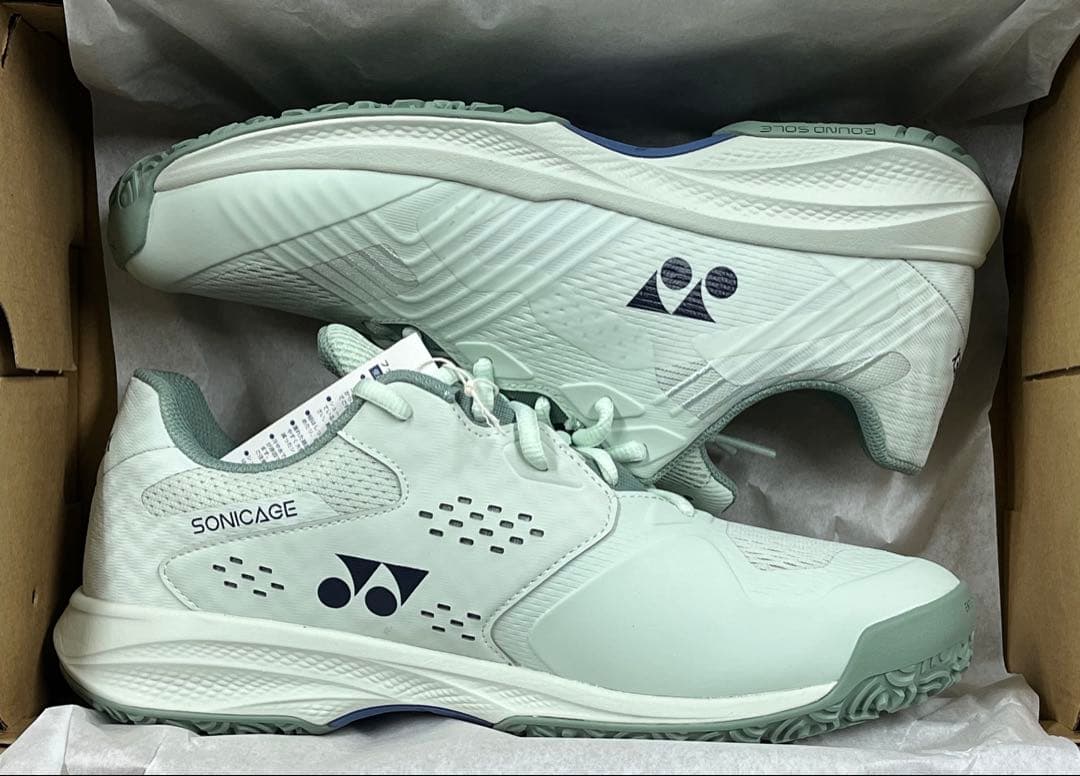 YONEX '26 テニスシューズ クレー・砂入人工芝用 3E 342 25.5