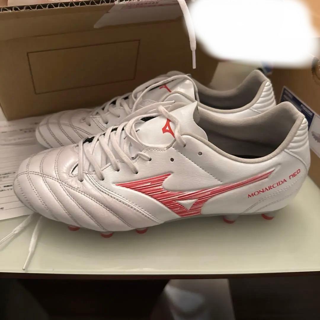 モナルシーダNEO III WIDE PRO スーパーホワイトパール×レッド