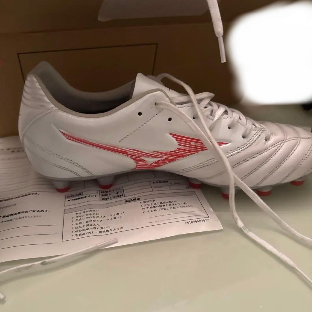 モナルシーダNEO III WIDE PRO スーパーホワイトパール×レッド