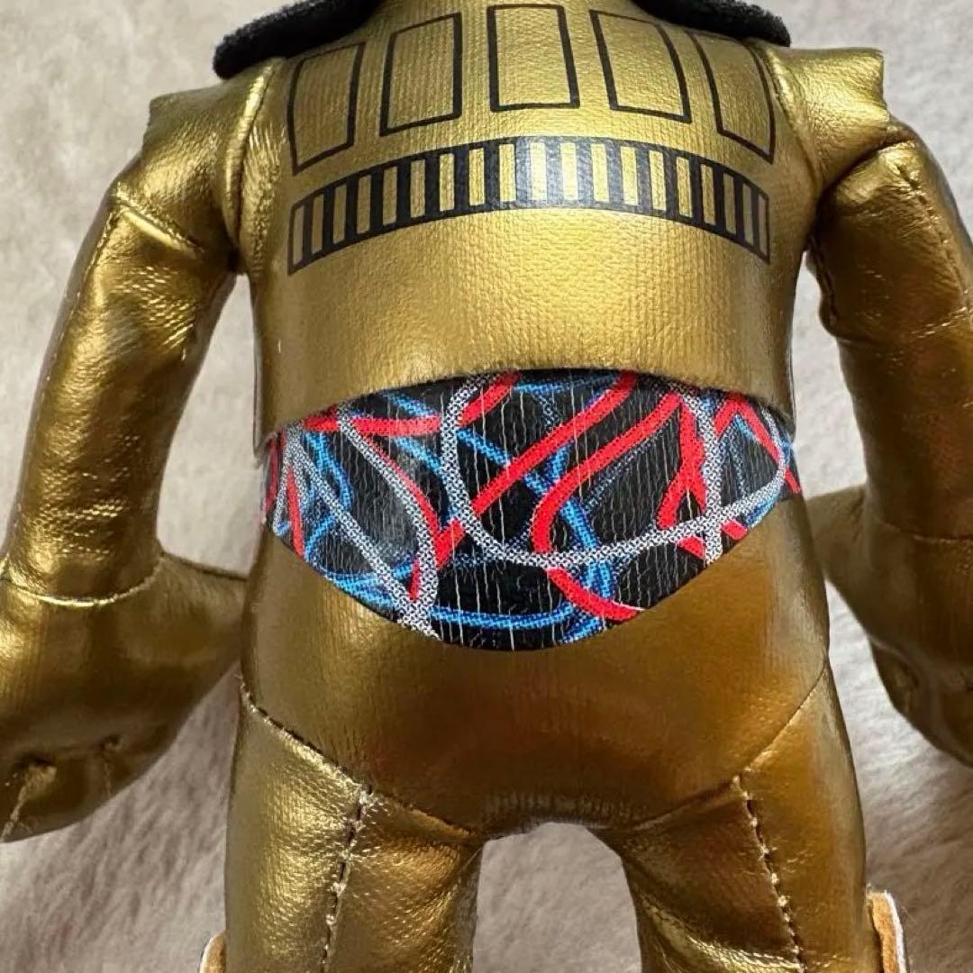 ディズニー　スターウォーズ　ドナルド　グーフィー　ぬいぐるみバッジセット