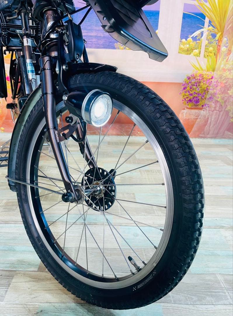 超特価！アンジェリーノ⭐️ブリヂストン子供乗せ電動アシスト自転車Y3035