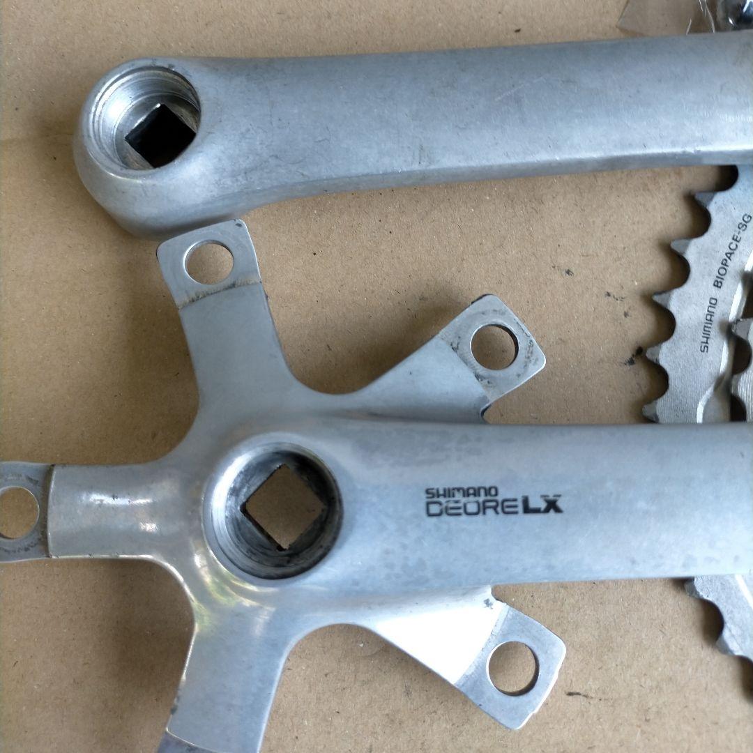 【90s☆ビンテージ】SHIMANO DEORE LX クランクセット