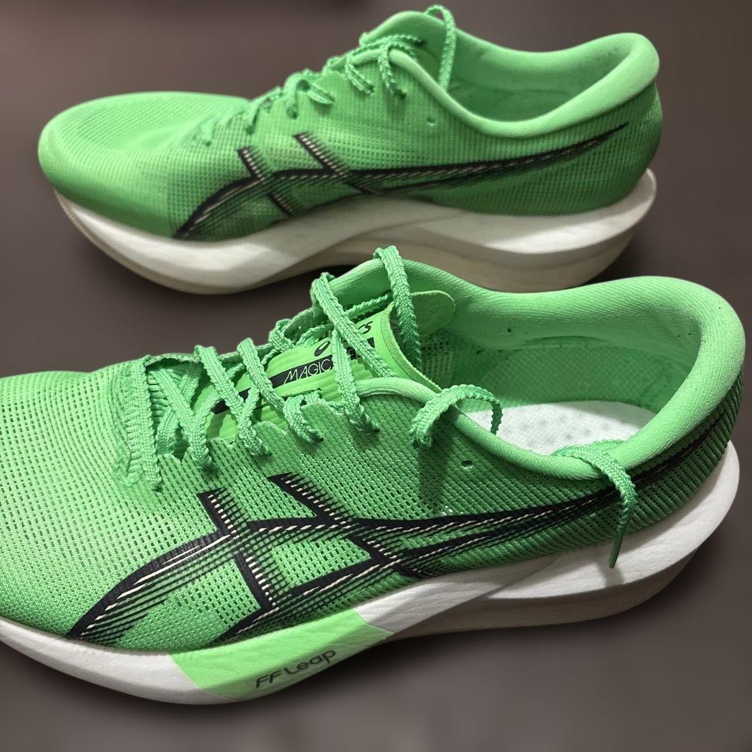 C*S様 asics マジックスピード5 グリーン　27.5cm