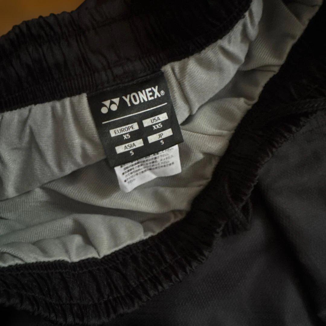 YONEX ウォームアップウェア セット 黒/白/青