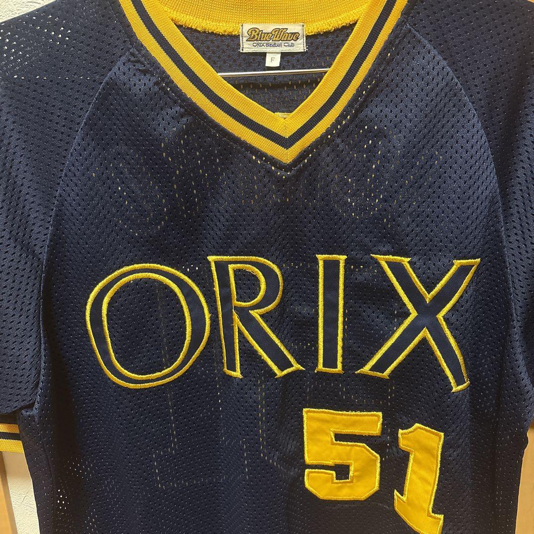 オリックスブルーウェーブ　イチロー　ビジターユニフォーム　フリーサイズ（L相当）