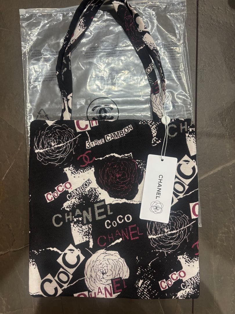 CHANEL ノベルティ　トートバッグ　エコバッグ　シャネル