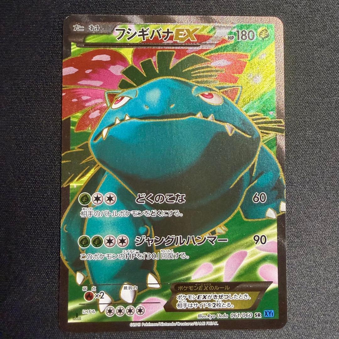 フシギバナEX カメックスEX XY1 SR 1stED