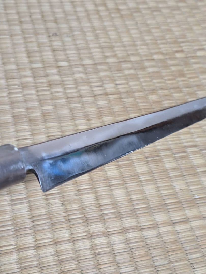 桂月 特製 柳刃包丁 刺身包丁 全長約33cm 刃渡り約23cm