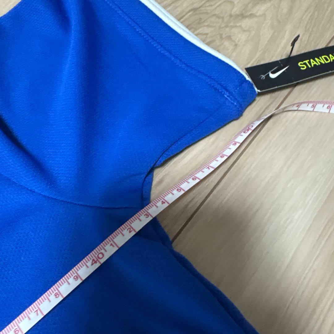 kids Nike DRI-FIT 青 ポロシャツ ナダルアカデミー