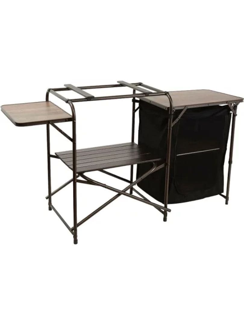 【匿名さま専用】アルパインデザイン 2WAY キッチンテーブル 収納ケース 付き