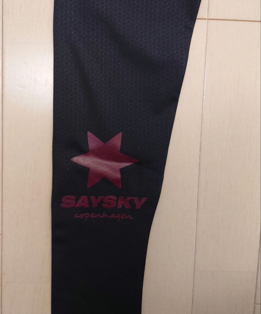 新品未使用　SAYSKY ロングパンツ ブラック　サイズS