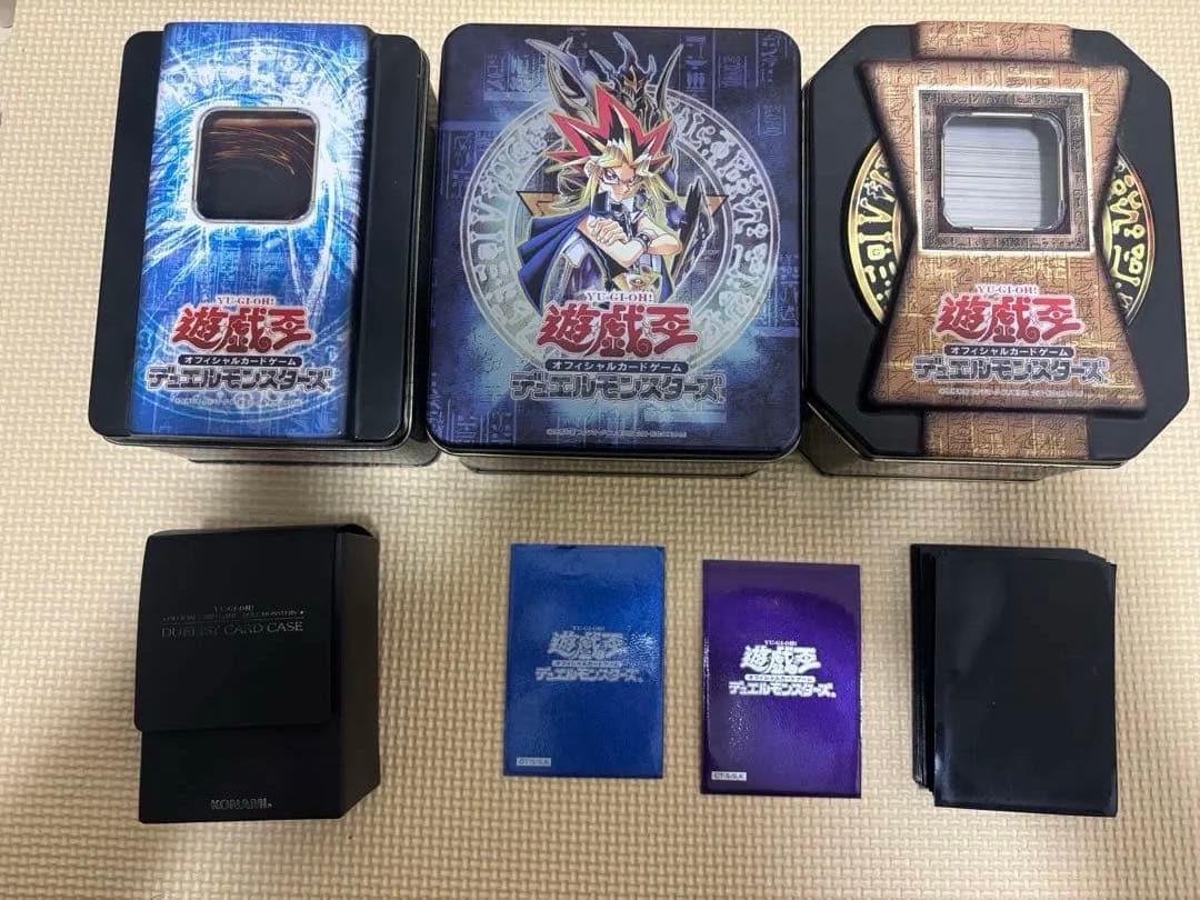 遊戯王OCG tin缶　ケース　スリーブ　まとめ