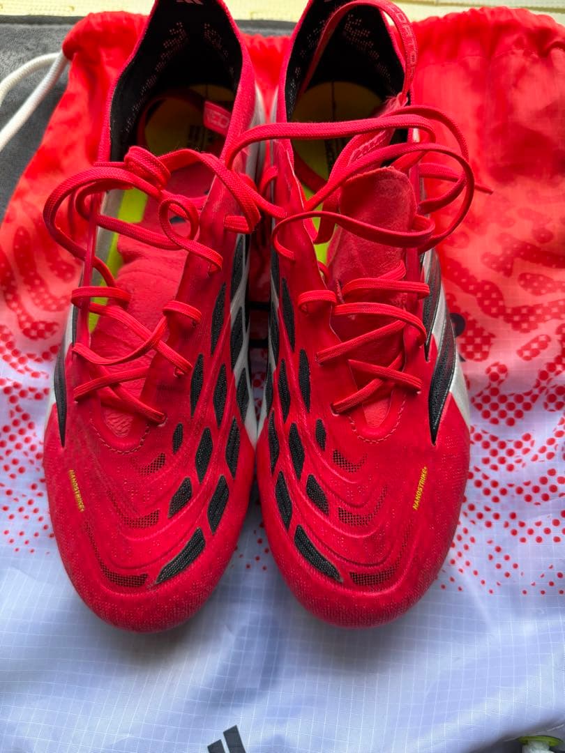 adidas Predator 2026レッド サッカースパイク26.5cm