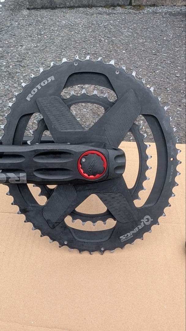 ROTOR 2INPOWER 170mm パワーメータークランクセット　楕円