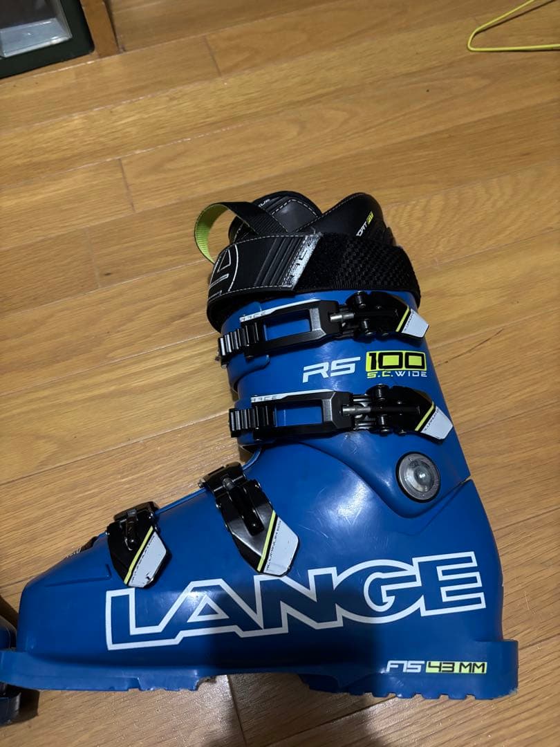 LANGE RS 100スキー用ブーツ ブルー