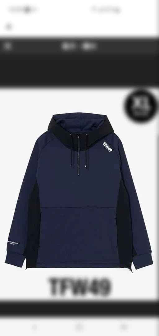 TFW49 2024 A/W COMBINATION HOODIE XLサイズ