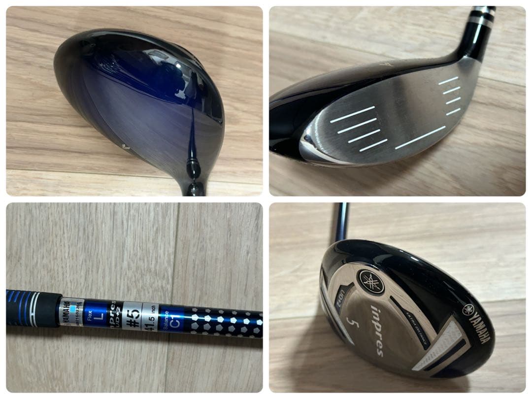YAMAHA impress UD+2 LADIESゴルフクラブセット　右利き用