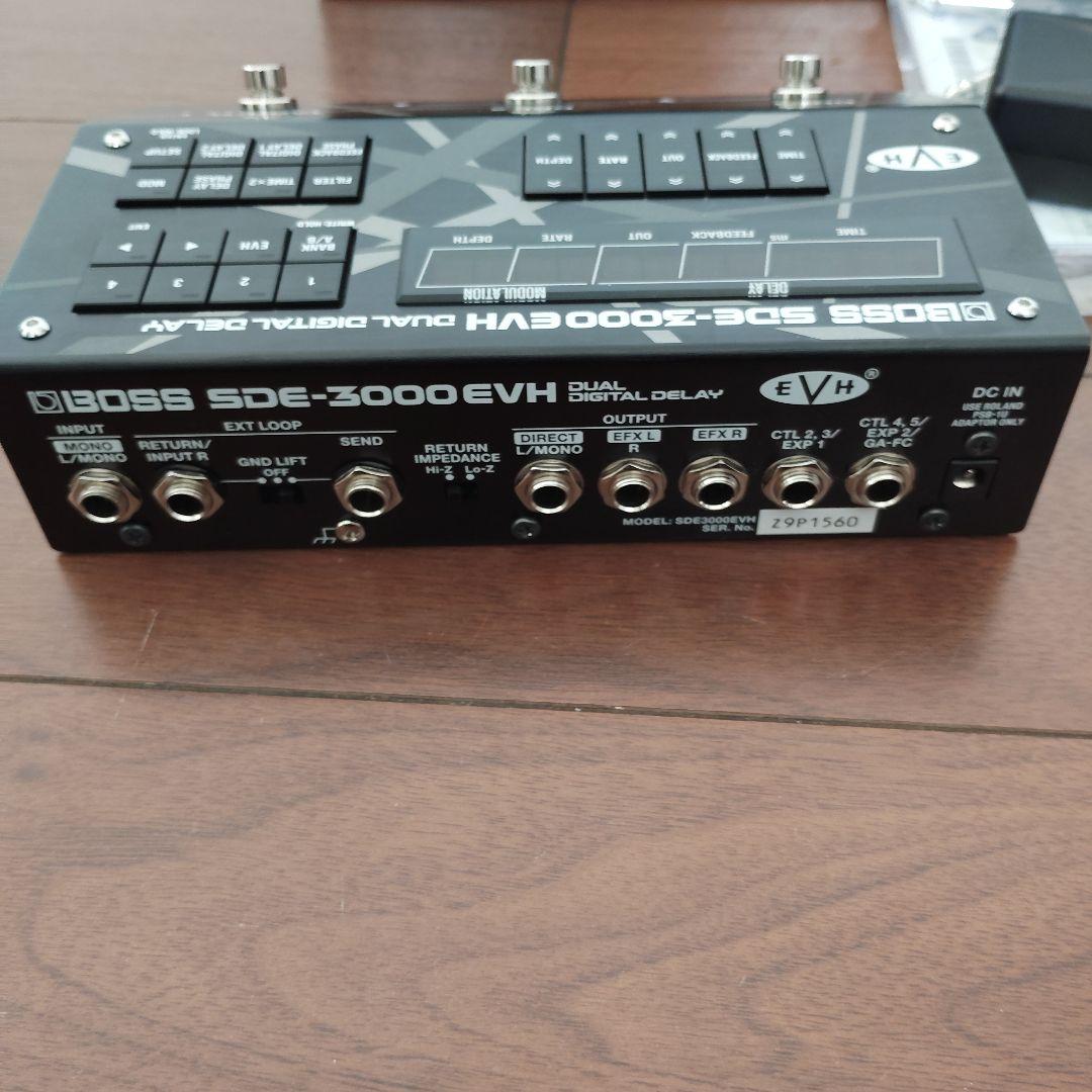 早い者勝ち！BOSS SDE-3000EVH 新品同様品　おまけ付き！