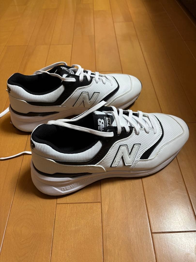 【美品】NEW BALANCE 997 SL スパイクレス ゴルフシューズ