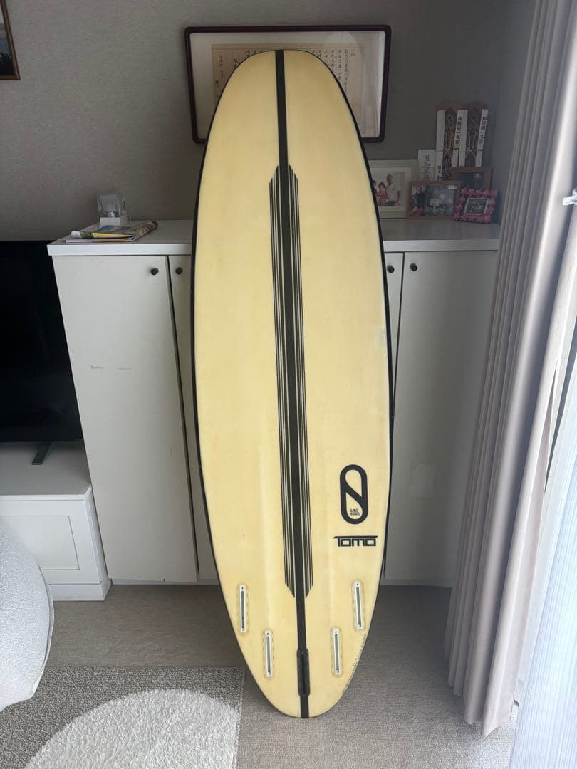 Tomo サーフボード 6'0\" イエロー