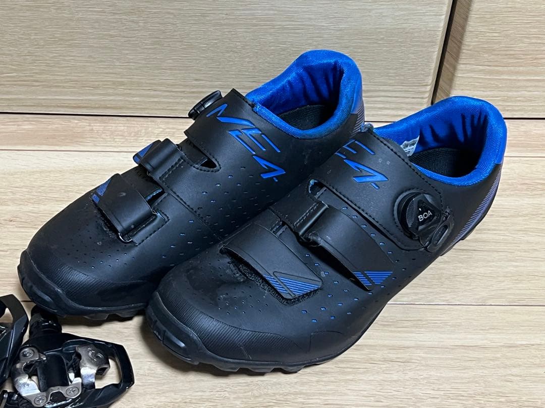 SHIMANO ビンディングシューズ　SPDペダル　クリートセット