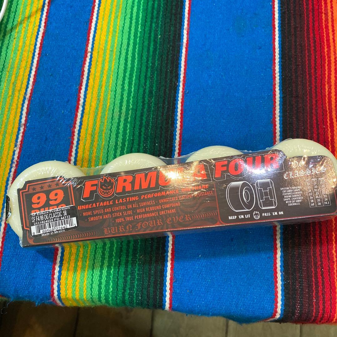 SPITFIRE FORMULA FOUR ウィール 99A58mm