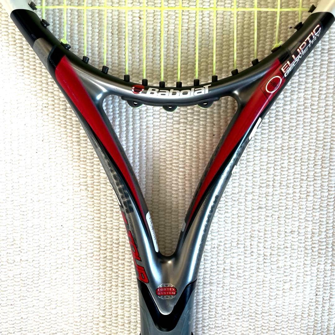 【中古】Babolat DRIVE Z‑TOUR／ガット付・グリップ交換済・G2