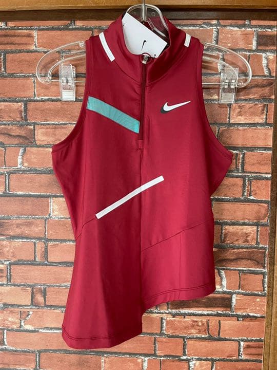 新品 NIKE ナイキ テニスウェア タンクトップ ノースリーブ レディース L