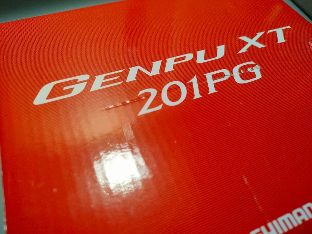 【美品】SHIMANO 20 ゲンプウXT 201PG 左ハンドル おまけ有