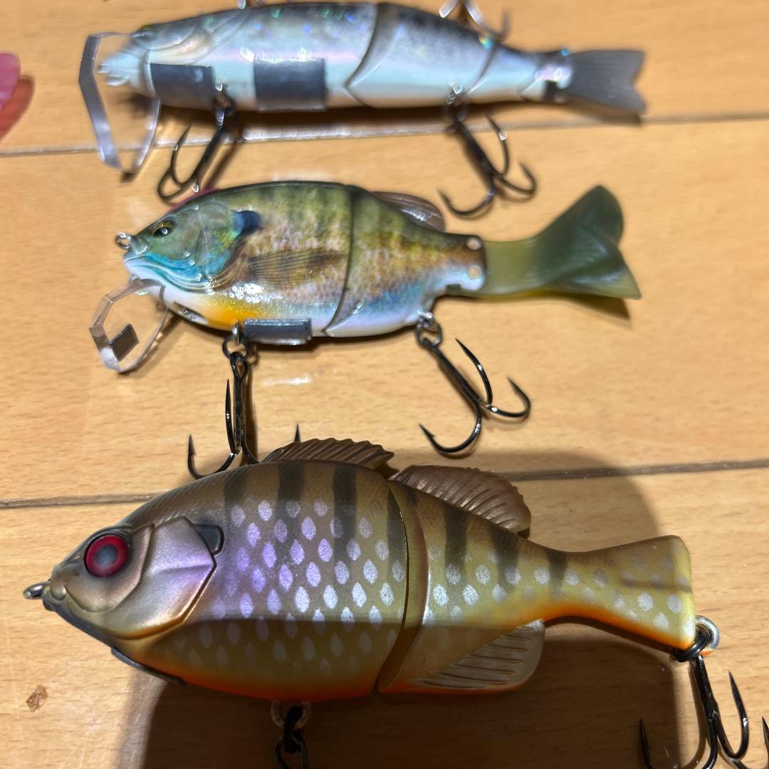 早い者勝ち　ギル系ルアー8個セット‼️