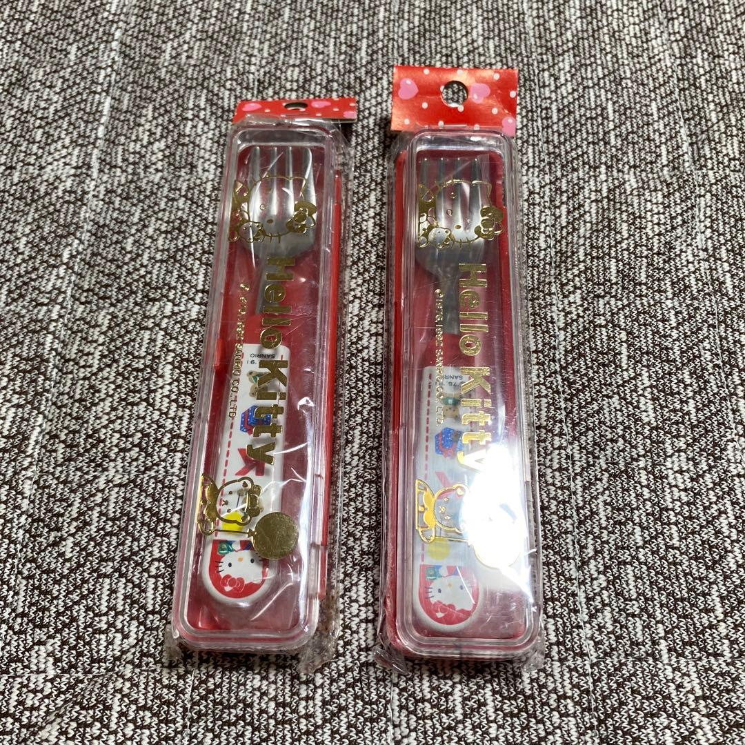 【レトロ】Hellokitty ハローキティ　キッチン　グッズセット