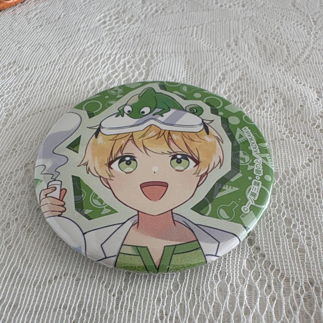 【匿名配送】時間割男子 缶バッジ