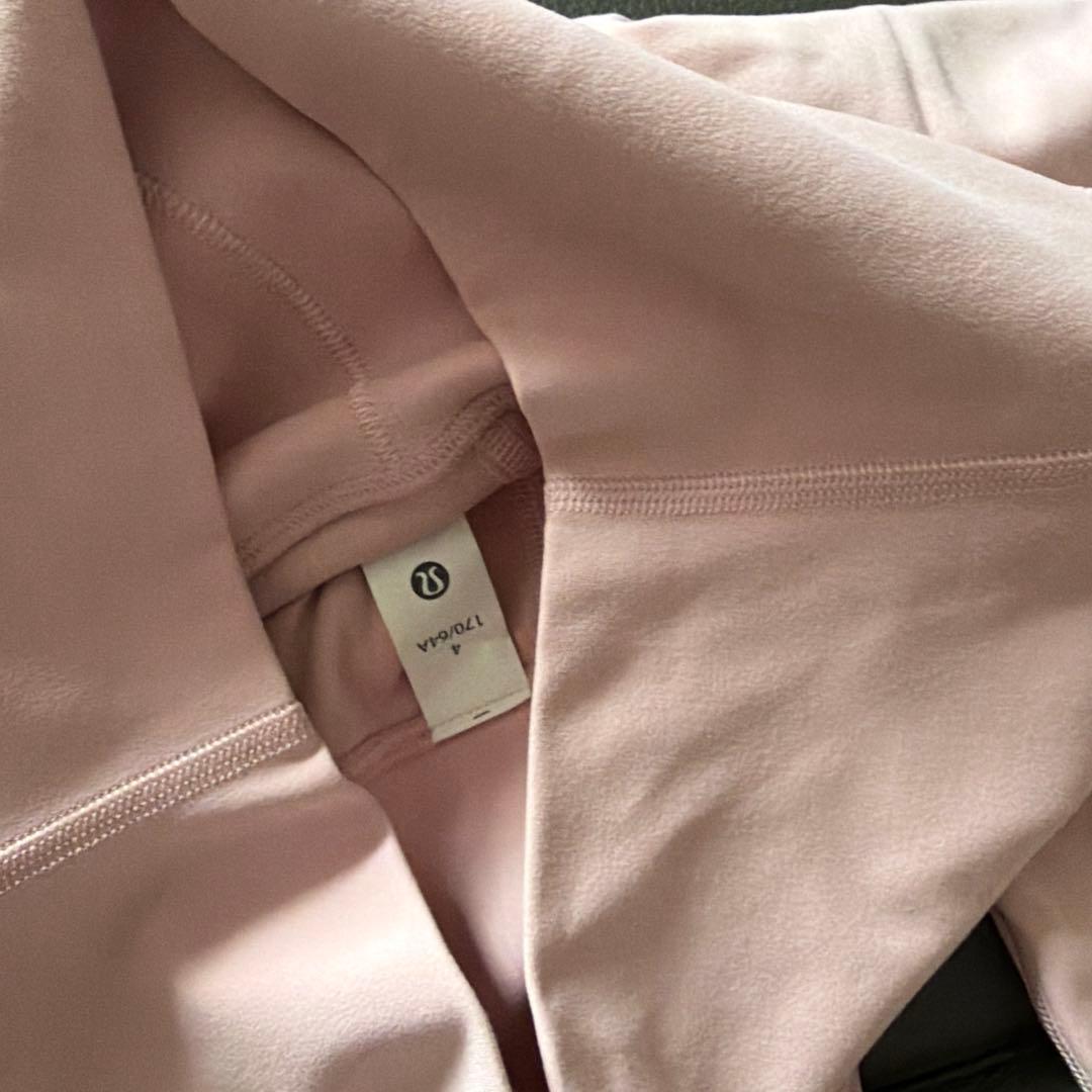 新品タグつきルルレモンlululemon align パンツ　size4 ピンク