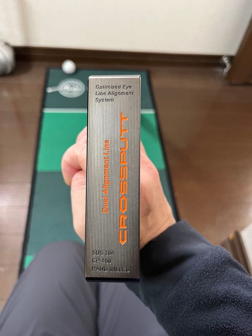 美品 クロスパット パター CP400 33インチ