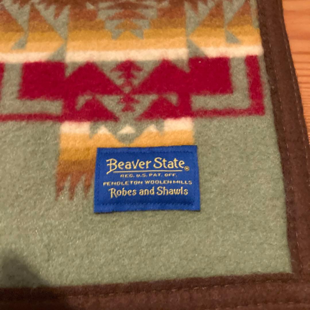 USA.ペンドルトン　Beaver State ウール毛布 古着　ビンテージ