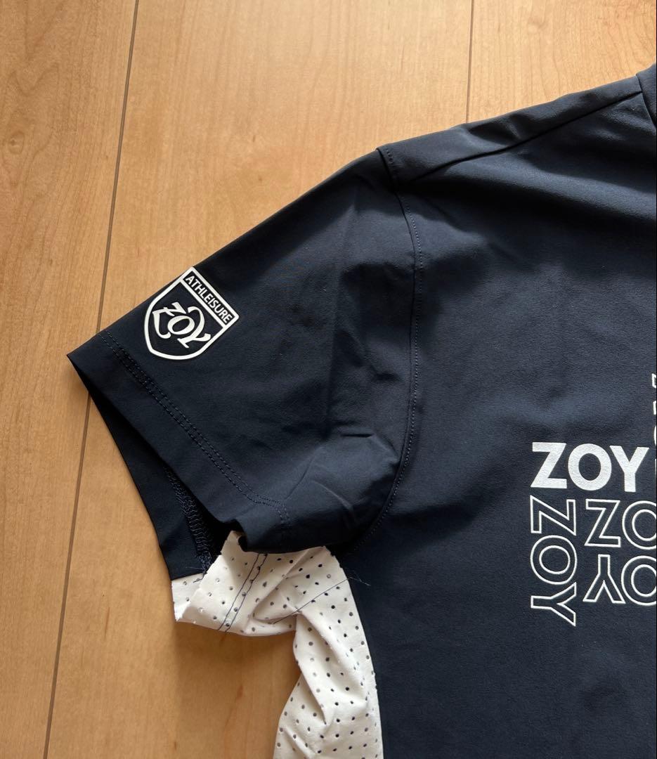 ZOY レディース ゴルフシャツ ネイビー